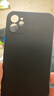 KEKLLE 適用蘋(píng)果11手機殼 iphone11保護套新升級全包鏡頭液態(tài)硅膠保護套防摔超薄男女軟殼 黑色 曬單實(shí)拍圖