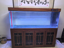 閩江大型新中式客廳家用落地魚(yú)缸水族箱辦公室招財免換水底濾龍魚(yú)缸 【4代】酸枝木 【4代專(zhuān)業(yè)款】180長(cháng)*51寬*158高送豪華套餐 曬單實(shí)拍圖