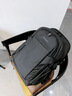 紅蜻蜓書(shū)包男士大容量商務(wù)雙肩包高中大學(xué)生高顏值防水背包751S0031黑色 曬單實(shí)拍圖