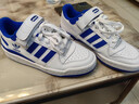 阿迪達斯（adidas）originals Forum三葉草蛇年男女情侶新款魔術(shù)貼運動(dòng)鞋休閑鞋板鞋 FY7756白藍 37 曬單實(shí)拍圖