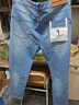 太平鳥(niǎo)男裝牛仔褲夏潮男士復古美式男孩休閑褲緊身簡(jiǎn)約 牛仔藍色第一批（緊身收腳） 35 曬單實(shí)拍圖
