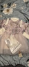 班喜迪女童連衣裙漢服冬裝寶寶周歲禮服裙子兒童國風(fēng)公主裙拜年服 粉色 100 曬單實(shí)拍圖