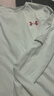 安德瑪（Under Armour）童裝兒童運動(dòng)速干衣服秋冬透氣男童長(cháng)袖T恤休閑圓領(lǐng)上衣243124169 白色 130 曬單實(shí)拍圖