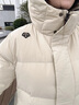迪桑特（DESCENTE）迪桑特WOMEN’S SKI STYLE系列女士防潑水長(cháng)款鵝絨羽絨服 BE-米色 M (165/84A) 曬單實(shí)拍圖
