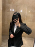 伯德小姐正裝西服外套女士職業(yè)裝面試通勤小個(gè)子收腰西裝套裝 曬單實(shí)拍圖
