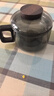 奇思貓玻璃泡茶杯迷你小容量茶水分離過(guò)濾木把花茶杯辦公室家用青灰新款 槍灰色 200ml 曬單實(shí)拍圖