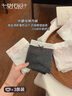 莫代爾少女內褲女全純棉10A抗菌襠新款中腰女生三角短褲3條裝 曬單實(shí)拍圖