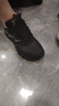 安踏男鞋革面防潑水跑步鞋男黑色輕便防滑休閑鞋運動(dòng)鞋旅游鞋子男 曬單實(shí)拍圖