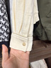 EP雅瑩2025新款秋季女裝 半拉鏈立領(lǐng)純色簡(jiǎn)約短款衛衣5201A 米色 S 曬單實(shí)拍圖