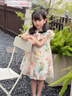 紛資言女童連衣裙夏季2025新款洋氣小女孩田園風(fēng)裙子時(shí)尚兒童碎花公主裙 夏日精靈裙 90 建議身高80cm左右 曬單實(shí)拍圖
