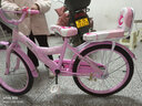 哈叮龍兒童自行車(chē)3-6-10歲單車(chē)男女童輕便腳踏車(chē)輔助輪5歲女孩車(chē)公主車(chē) 粉色【加寬加大坦克輪】 20寸適合身高125-145CM 曬單實(shí)拍圖