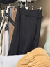 ELAND衣戀半身裙女EEWHE4TE01 黑色 165 曬單實(shí)拍圖