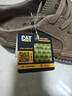 卡特（CAT）新品男士戶(hù)外牛皮低幫休閑鞋 深褐 43 曬單實(shí)拍圖