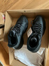 安踏加絨保暖高幫棉鞋女鞋冬季皮面防潑水運動(dòng)鞋 黑/城堡灰 39 曬單實(shí)拍圖