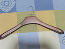 左轉角實(shí)木衣架木質(zhì)西裝服大衣架掛衣服寬肩無(wú)痕衣服掛高檔衣?lián)巫訌凸派?曬單實(shí)拍圖