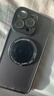 KEKLLE【膚感支點(diǎn)殼】適用iPhone15promax手機殼 蘋(píng)果15promax保護套磨砂抗指紋360°磁吸支架 午夜黑 曬單實(shí)拍圖
