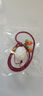 柿柿如意手機掛件短款手腕掛繩男女琉璃柿子掛墜鑰匙扣防丟繩配飾 【酒紅色】柿柿如意掛件 曬單實(shí)拍圖
