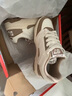 特步【門(mén)店同款】新暉板鞋男冬季新款小白鞋皮面耐磨976419310013 蜜茶棕/余白灰 41 曬單實(shí)拍圖
