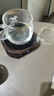 圓舍（Yumsir）新款恒溫加熱杯墊可調溫桌面電熱保溫杯墊學(xué)生宿舍冬天熱牛奶神器 胡桃色-智方杯墊【45-55-75℃】 曬單實(shí)拍圖