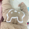 婧麒（JOYNCLEON）嬰兒大屁屁褲子寶寶男女小童秋冬款純棉透氣長(cháng)褲 Jyf203117 曬單實(shí)拍圖