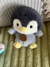 翰鷗斐正版藝絨坊香墩墩掌中寶桌伴娃娃小熊貓大象企鵝動(dòng)物毛絨玩偶玩具 藝絨坊香墩墩-企鵝16CM 肚子填充帶香味顆粒 曬單實(shí)拍圖