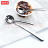 HHFA304不銹鋼小勺子迷你特小調料調味勺鹽勺小號咖啡攪拌甜品勺 中號3支 曬單實(shí)拍圖