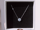 卡蒂羅星耀925銀項鏈女銀飾鎖骨鏈吊墜禮物送女朋友 S925銀【可刻字】 曬單實(shí)拍圖