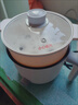 SUBOERS電煮鍋多功能鍋家用小鍋學(xué)生宿舍寢室煮面鍋電熱火鍋迷你泡面鍋電蒸鍋一體鍋小電鍋1-2人用單人 1.8L 小米白+蒸籠 曬單實(shí)拍圖
