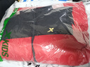 特步（XTEP）童裝兒童小暖爐面包羽絨馬甲冬季三防雙拼科技棉服 寶鉆紅 175 曬單實(shí)拍圖
