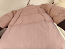 百圖（betu）女裝2025年冬新款羽絨服潮流拼色設計冬日可露麗羽絨外套2511T04 粉紅 S 曬單實(shí)拍圖