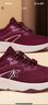 足力健老人鞋冬季休閑運動(dòng)鞋散步鞋軟底輕便媽媽鞋 6214K酒紅39 曬單實(shí)拍圖