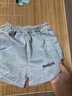 葉余男小童運動(dòng)短褲休閑百搭兒童純色外穿褲子女寶寶夏裝寬松薄款熱褲 桔色 110 建議28-32斤 曬單實(shí)拍圖