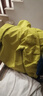 左西童裝男童沖鋒外套春秋2026新款兒童戶(hù)外服防風(fēng)防水冬裝 黃綠色 150 cm 曬單實(shí)拍圖
