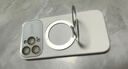 卡西奇適用蘋(píng)果17ProMax手機殼旋轉磁吸折疊支架iPhone16pro親膚液態(tài)硅膠15大視窗護鏡14全包防摔保護套 【純白色-大視窗護鏡液態(tài)硅膠】磁吸旋轉折疊支架 iPhone 17 Pro Ma 曬單實(shí)拍圖