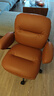 網(wǎng)易嚴選雙層軟軟吐司居家轉椅頭層牛皮電腦椅辦公椅會(huì )議學(xué)習座椅凳子 曬單實(shí)拍圖