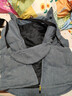 美式復古羽絨棉馬甲男女冬季寬松無(wú)袖坎肩保暖背心外套 灰色 XL 【建議130-150斤】 曬單實(shí)拍圖