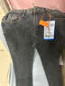 真維斯（JEANSWEST）牛仔褲子女2025秋季高腰彈力緊身修身小腳褲子女鉛筆褲藍灰色29 曬單實(shí)拍圖