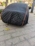 HAPOWER東北冬季棉車(chē)衣加厚保暖特厚牛津布車(chē)罩防凍防雪全罩衣防冰雹專(zhuān)用 【高級黑】特厚棉被款+贈送收納袋 【小型車(chē)/兩廂車(chē)專(zhuān)用】防寒保暖防暴雪防冰雹防雨 曬單實(shí)拍圖
