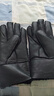蘭迪惟依皮毛一體手套男士冬季加絨加厚保暖手套男女騎行騎車(chē)摩托車(chē)手套 男士超暖和皮毛一體【黑色】 曬單實(shí)拍圖