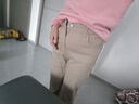 AEMAPE牛仔褲女2025春秋冬季女加絨外穿直筒褲時(shí)尚休閑加絨褲子女 MX-1099_卡其色_長(cháng)褲_ 加絨 28 【95-105斤】 曬單實(shí)拍圖