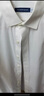 十如仕長(cháng)袖襯衫男加厚保暖 秋冬款男士法蘭絨磨毛免燙襯衣SS02-02 淺灰色-常規版 44 曬單實(shí)拍圖