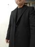 雅戈爾25新款羊絨羊毛+桑蠶絲大衣 黑色 XL180/100A（推薦150-160斤） 曬單實(shí)拍圖