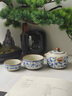 文白旅行茶具套裝便攜式高檔快客杯簡(jiǎn)易戶(hù)外單人一壺兩杯陶瓷茶杯年貨 曬單實(shí)拍圖