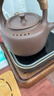 尊壺紫砂煮茶燒水提梁壺電陶爐煮水蒸茶器炭火茶爐提梁壺850cc 曬單實(shí)拍圖
