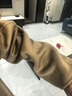 三只小山羊 【楊冪同款】經(jīng)典123 超細 雙面100純羊絨 大衣長(cháng)款女 駝色 M 曬單實(shí)拍圖