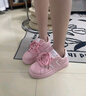 回力鞋子女蜜桃粉色德訓板鞋女2025冬秋季新款韓版小眾休閑厚底運動(dòng)鞋 白/黑【貝殼頭 小紅薯同款】 38 曬單實(shí)拍圖