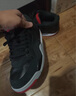 耐克喬丹男子緩震騎士鞋冬季支撐抓地運動(dòng)鞋JORDAN 4 RM FQ7939 061黑/校園紅/狼灰/白 42.5 曬單實(shí)拍圖