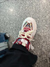 森馬女鞋春季2026新款透氣百搭高幫厚底增高老爹鞋女男情侶跑步運動(dòng)鞋 米紅 （旗艦款） 38 曬單實(shí)拍圖