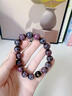 芯奢真品雕刻六字箴言紫色菩提手串男士本命佛生肖文玩佛珠男女手鏈 九紫離火手串【生肖備注】 曬單實(shí)拍圖
