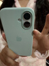 華強北適用iphone16pro手機殼液態(tài)硅膠蘋(píng)果16promax磁吸防摔硅膠 【碧藍色】頂配藍寶石玻璃按鍵 iPhone16 曬單實(shí)拍圖